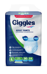 Giggles Emici Külot 95-135 cm Büyük Boy 30 Adet