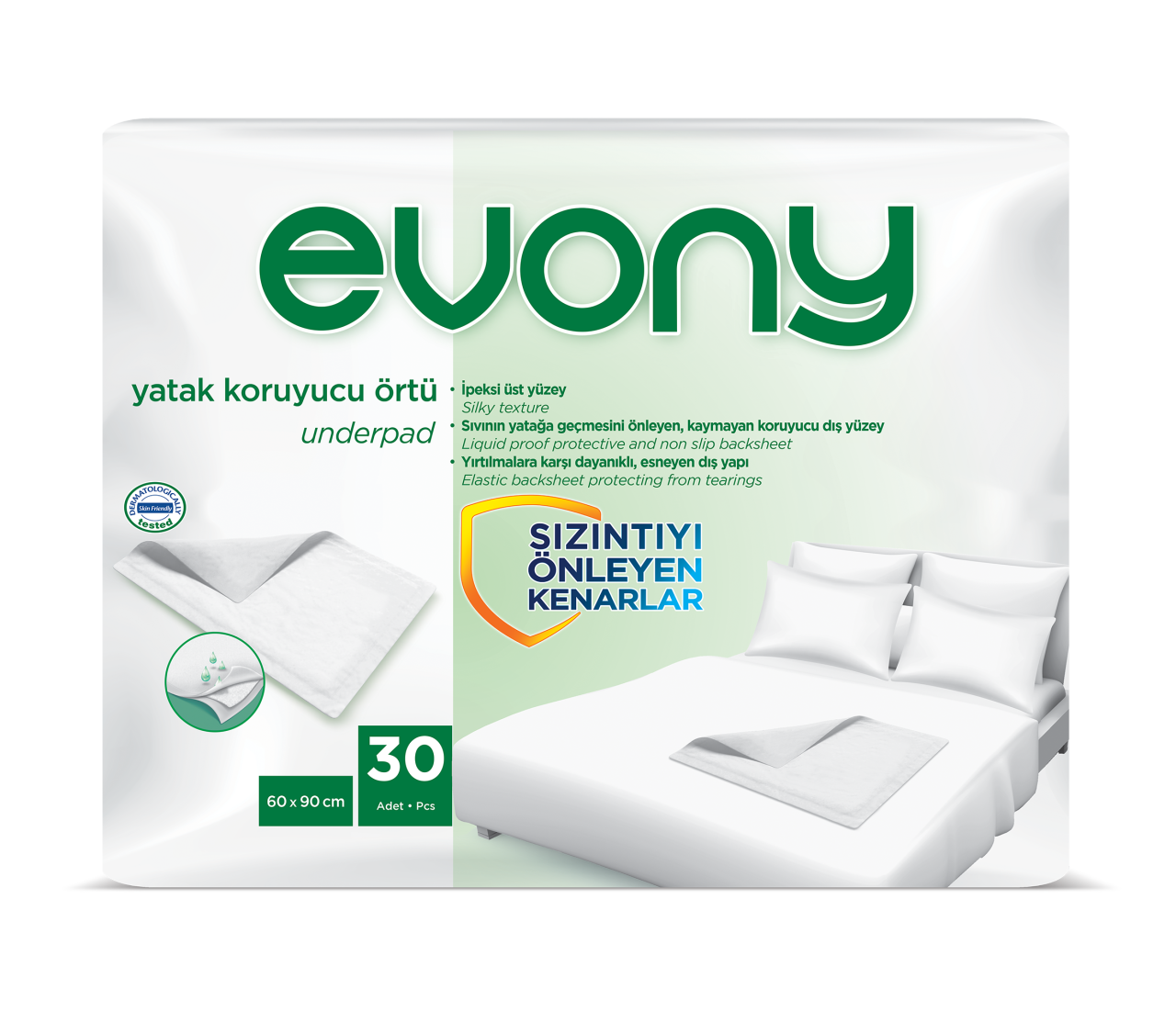 Evony Hasta Alt Serme Bezi 60*90 Cm - 30 Adet