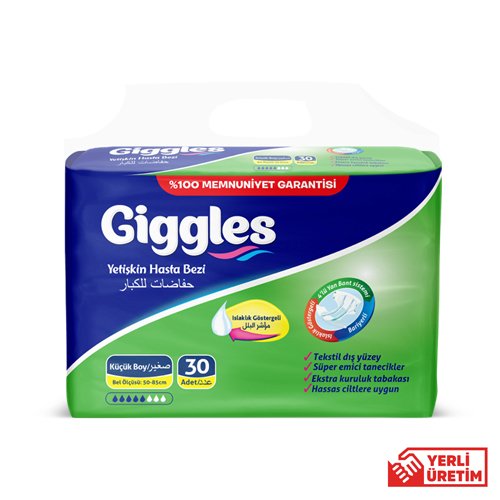 Giggles Yetişkin Hasta Bezi Small