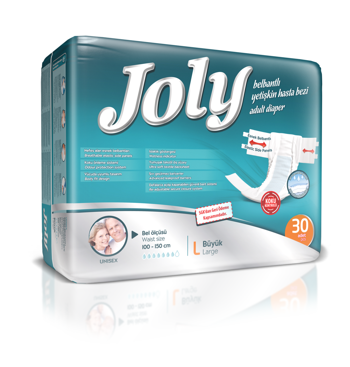Joly Hasta Bezi Belbantlı Large 30 Adet