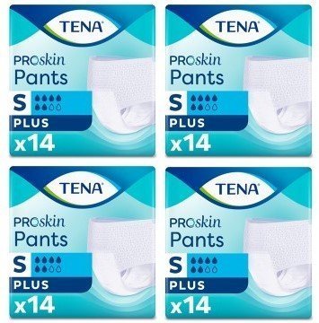 Tena Hasta Bezi 6 Damla Emici Külotlu Small 14 Adet x 4 Adet (56 Adet)